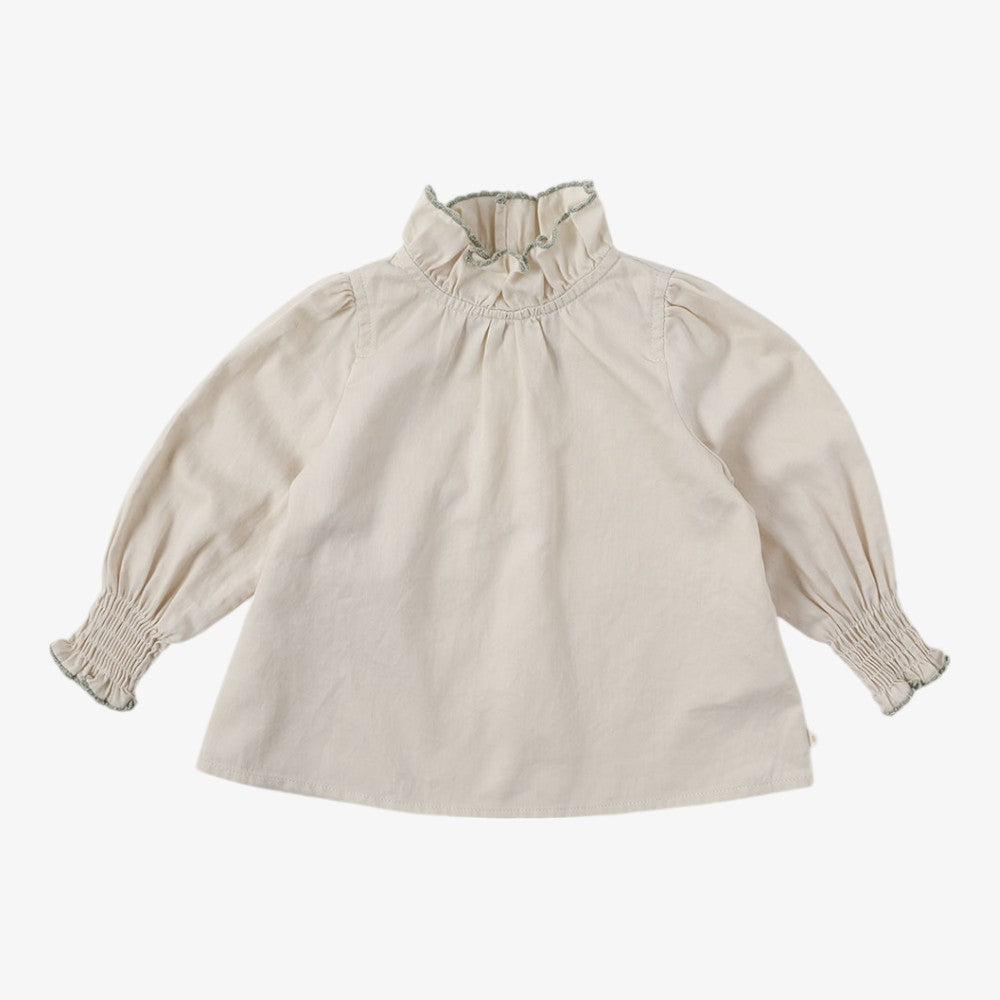 Frill Twinset - Light Beige