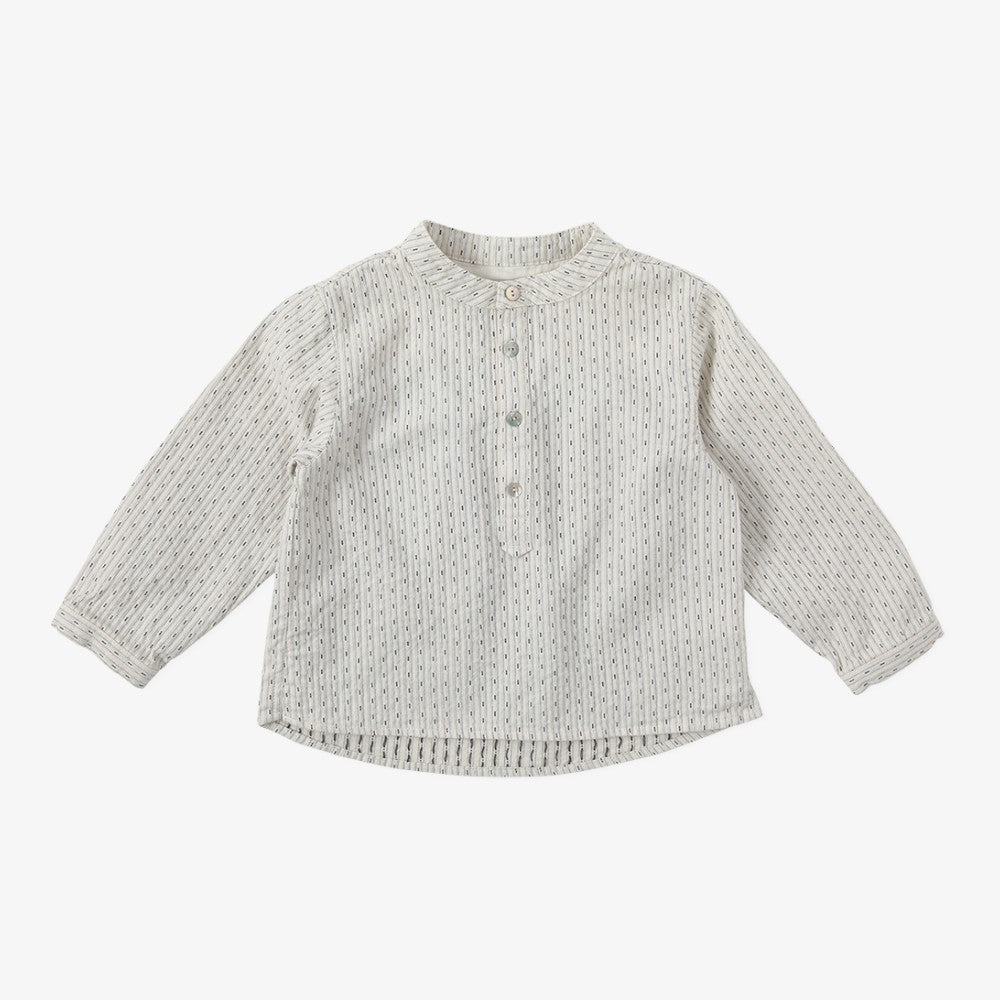 Gem Stripe Shirt - Ivory