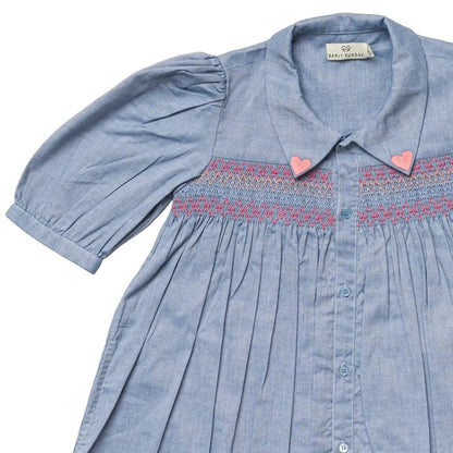 Jane Dress - Sky