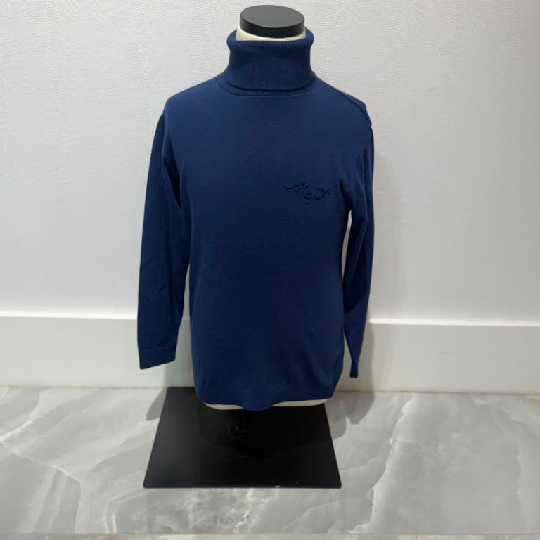 Logo Turtleneck - Royal