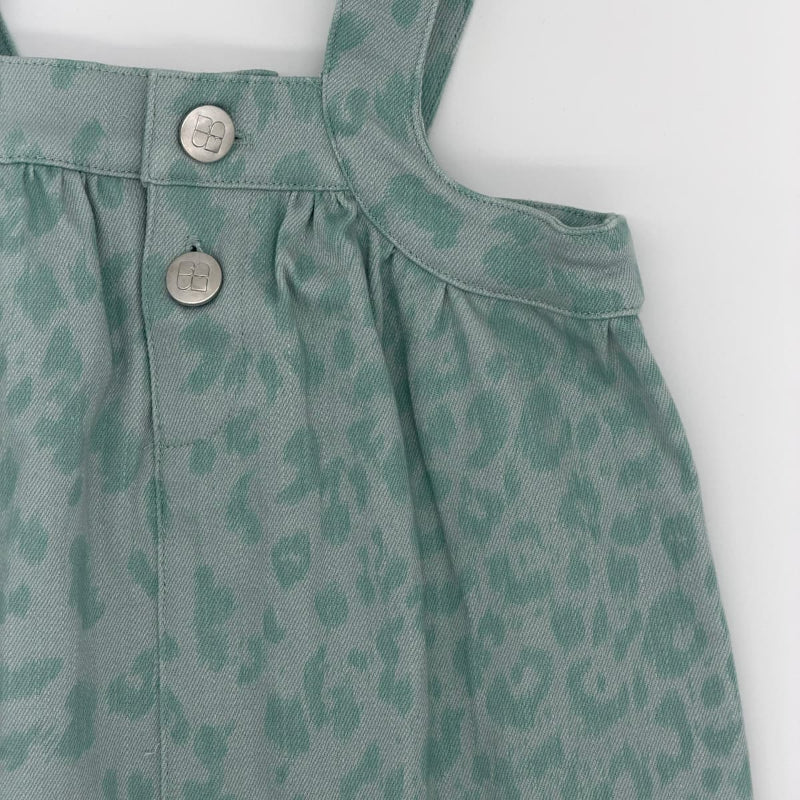 Leopard Jumper - Mint