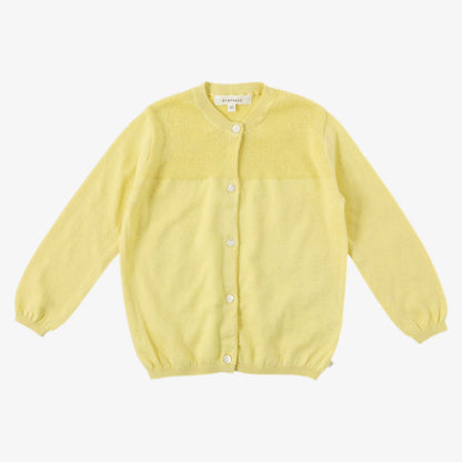 Lissom Knit Cardigan - Dusty Yellow