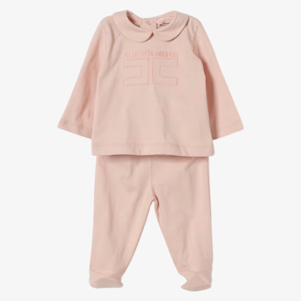 Embroidered Logo 3 Piece Set - Rose