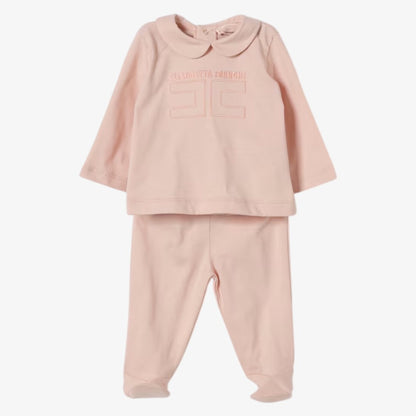 Embroidered Logo 3 Piece Set - Rose