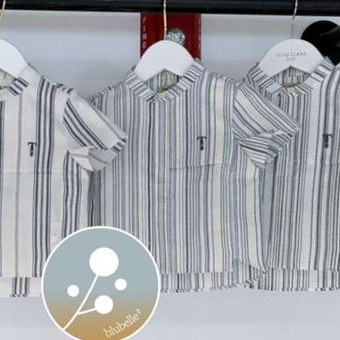 Stripe Pocket Shirt - Beige