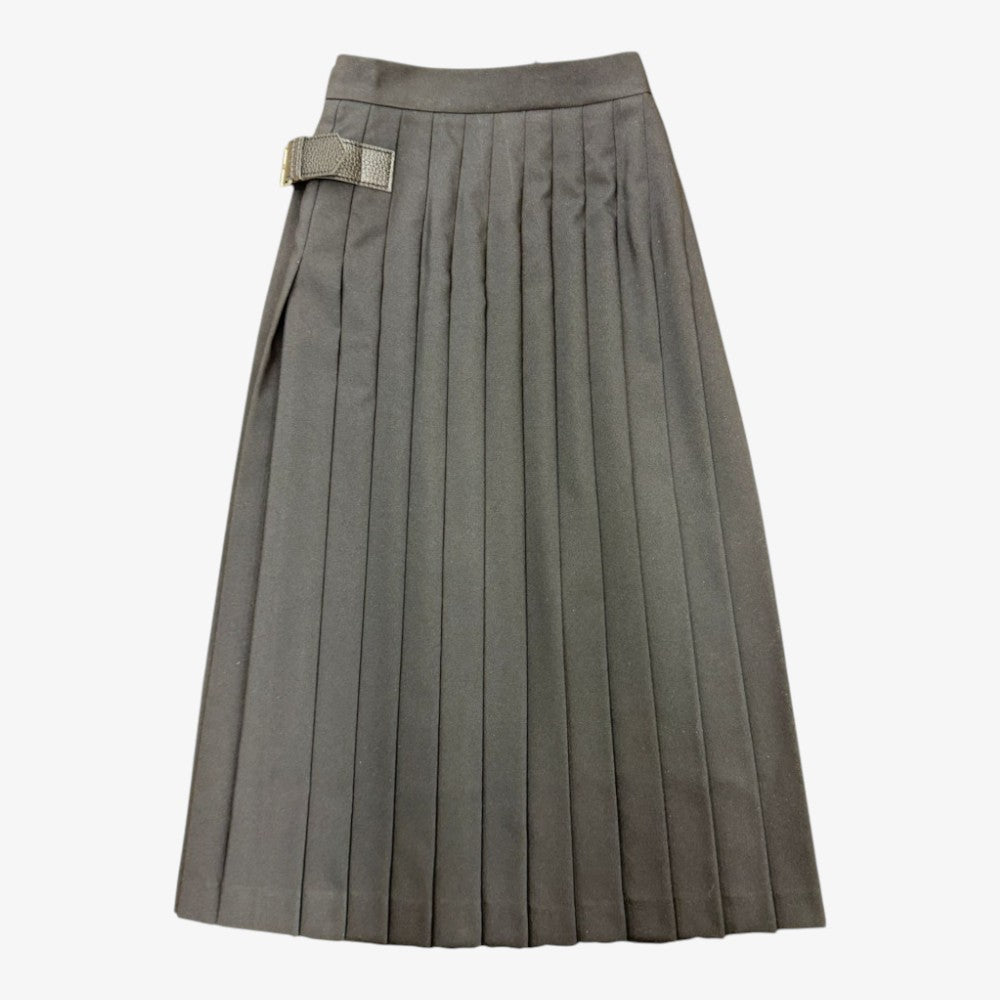Pleat Skirt - Black