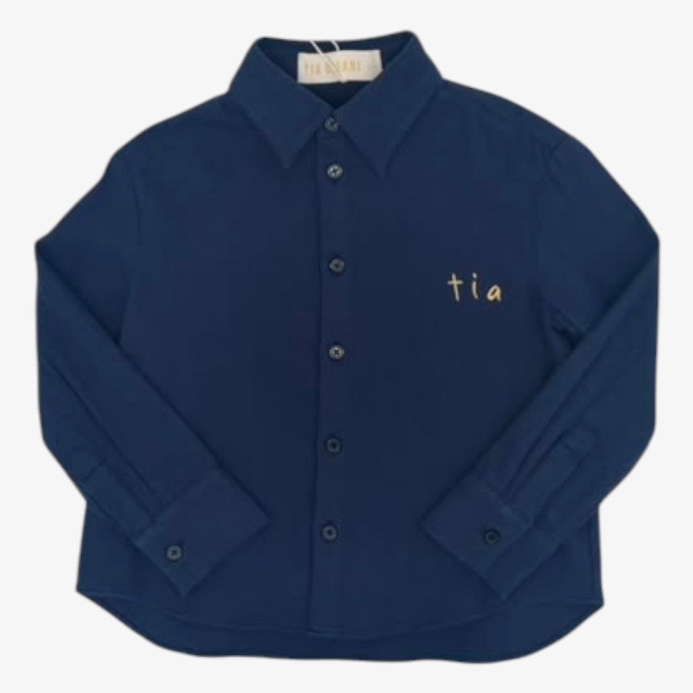 Flannel Shirt - Navy Blue
