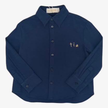 Flannel Shirt - Navy Blue