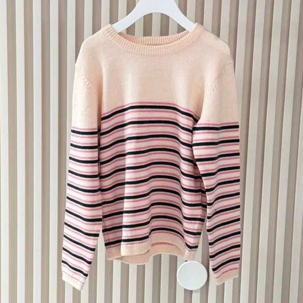 Stripe Sweater - Pink