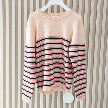 Stripe Sweater - Pink