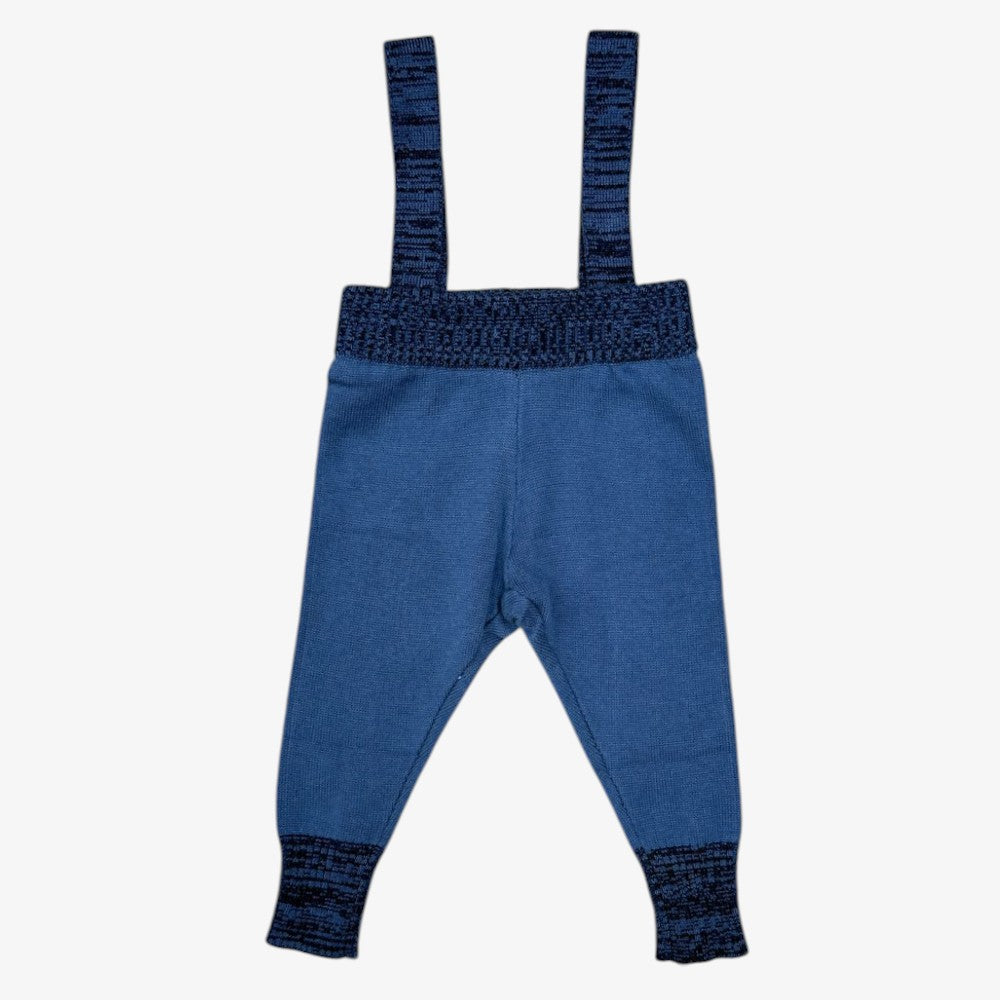 Marled Knit Set - Dusty Blue
