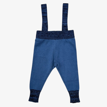 Marled Knit Set - Dusty Blue