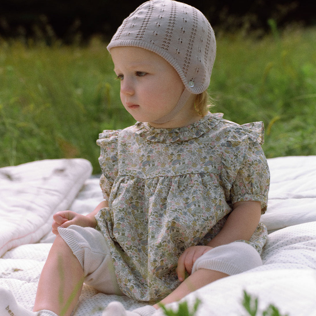 Riley Frill Blouse - Cream