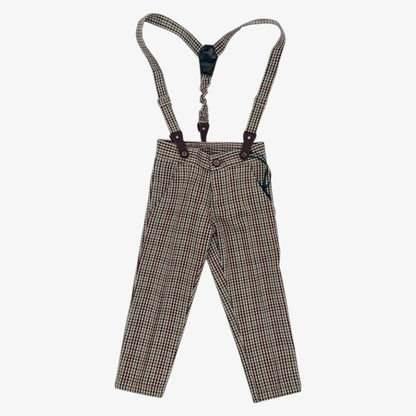 Suspender Pants - Bordeaux