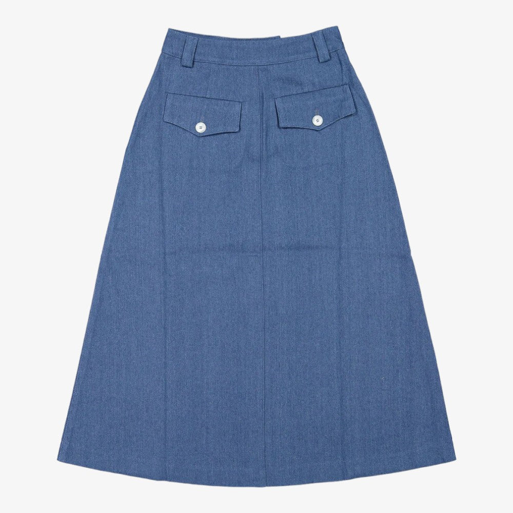 Alice Skirt - Denim Blue