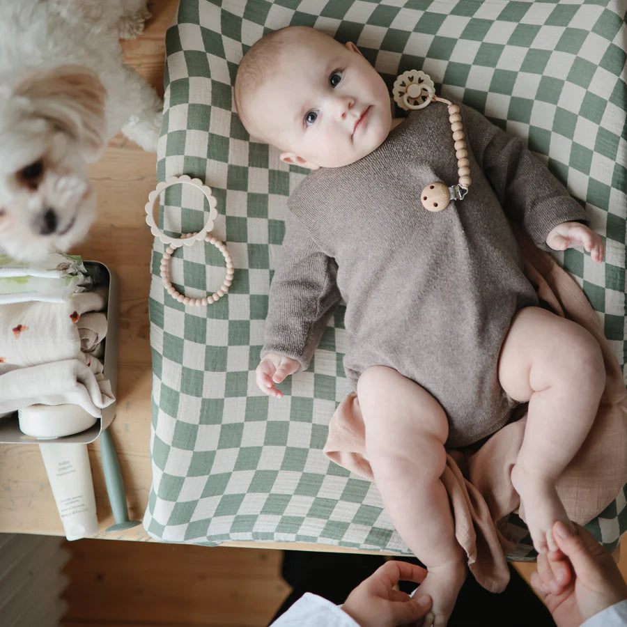 Andersen Pacifier 2 Pack - Cream &amp; Blush