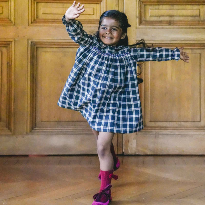 Augustine Dress - Tartan