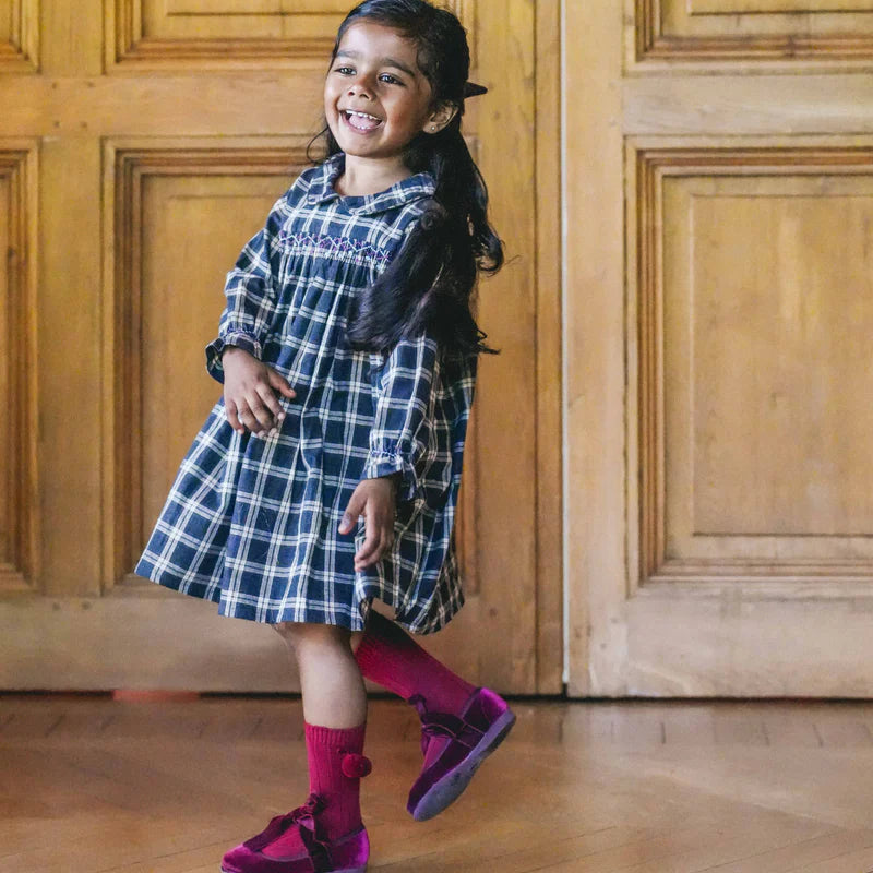 Augustine Dress - Tartan