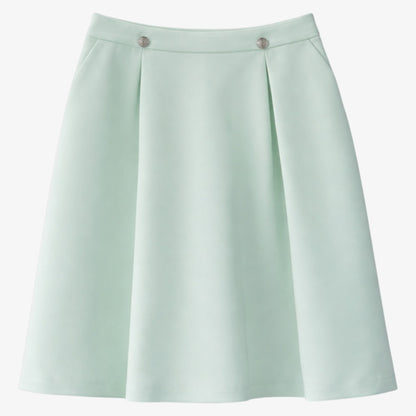 Pleat Skirt - Green