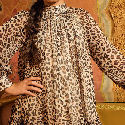 Glamour Dresss - Leopard