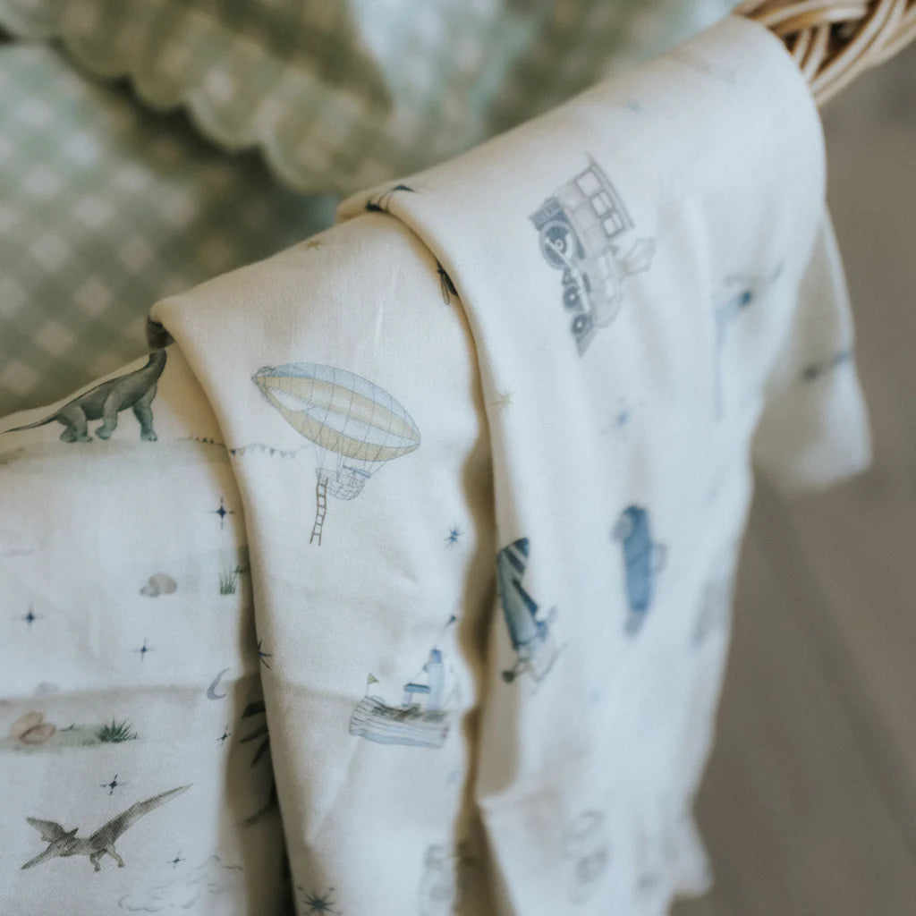 Printed Swaddle - Transit Treasures