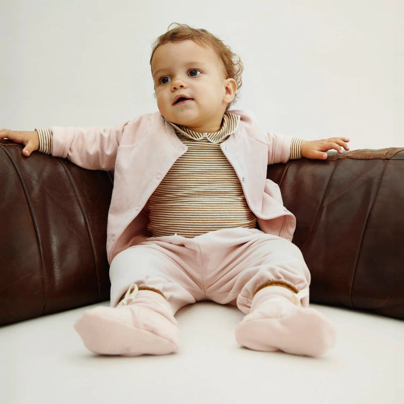 Raglan Cardigan - Faded Pink