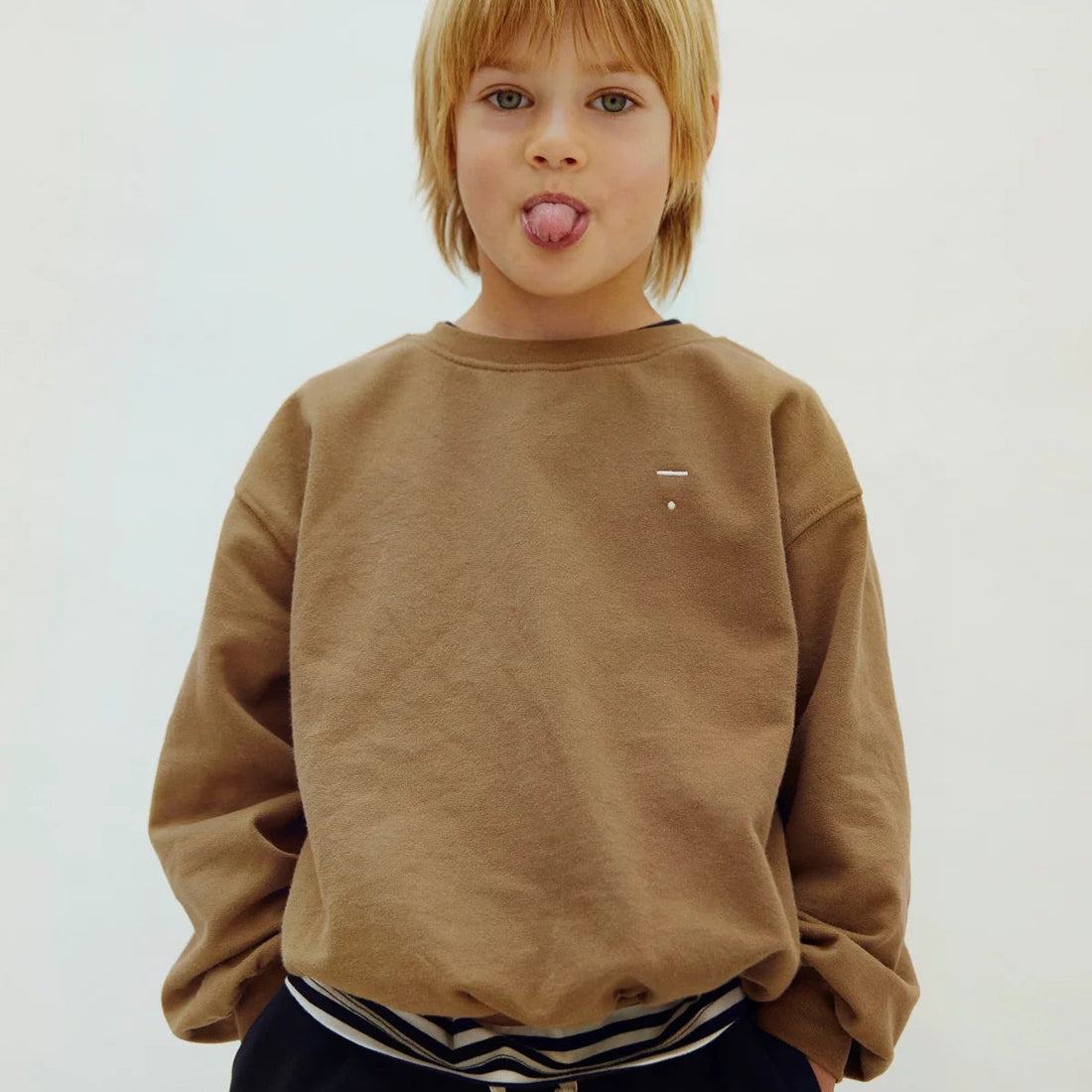 Drop Shoulder Sweatshirt - Woody