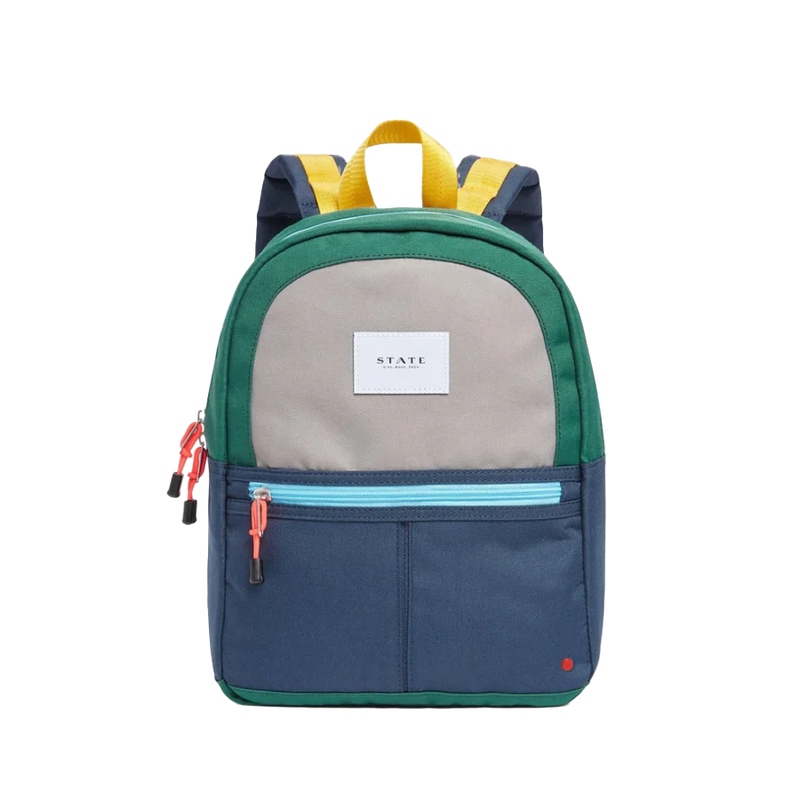 State Kane Mini Backpack - Green/navy