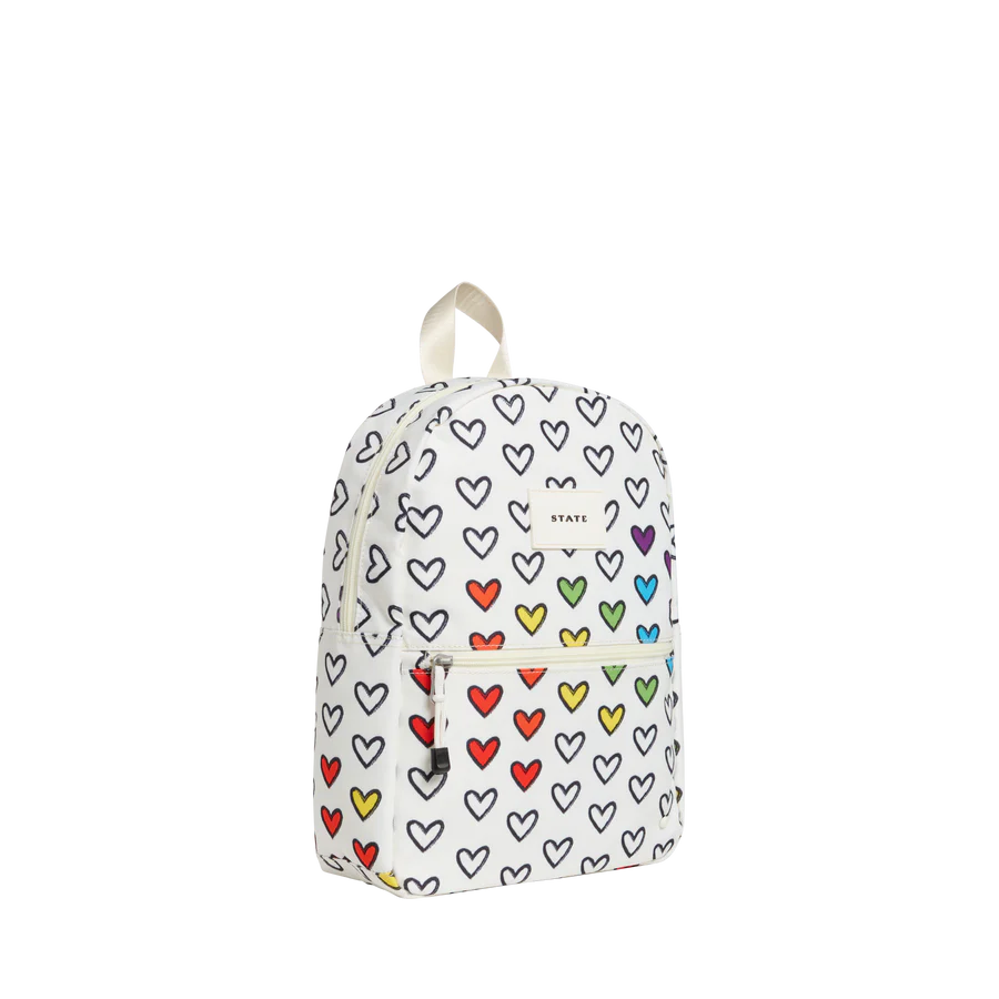 Kane Mini Backpack - Rainbow Hearts