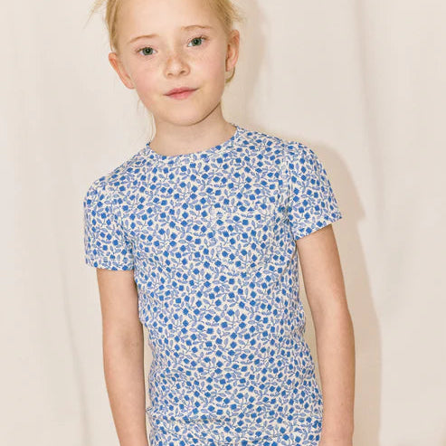 Ramona Tee - Blue Fields