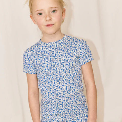 Ramona Tee - Blue Fields