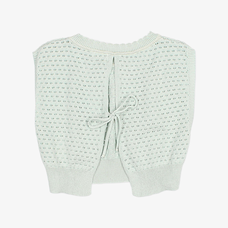 Knit Top - Aqua