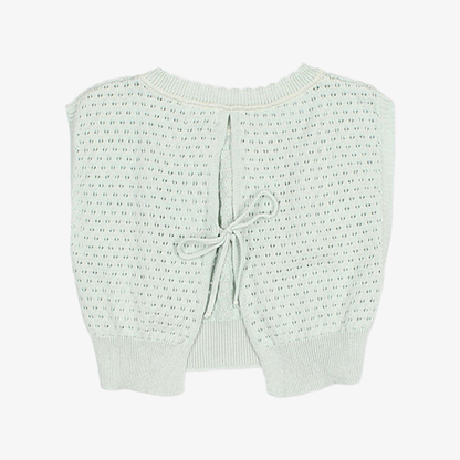 Knit Top - Aqua
