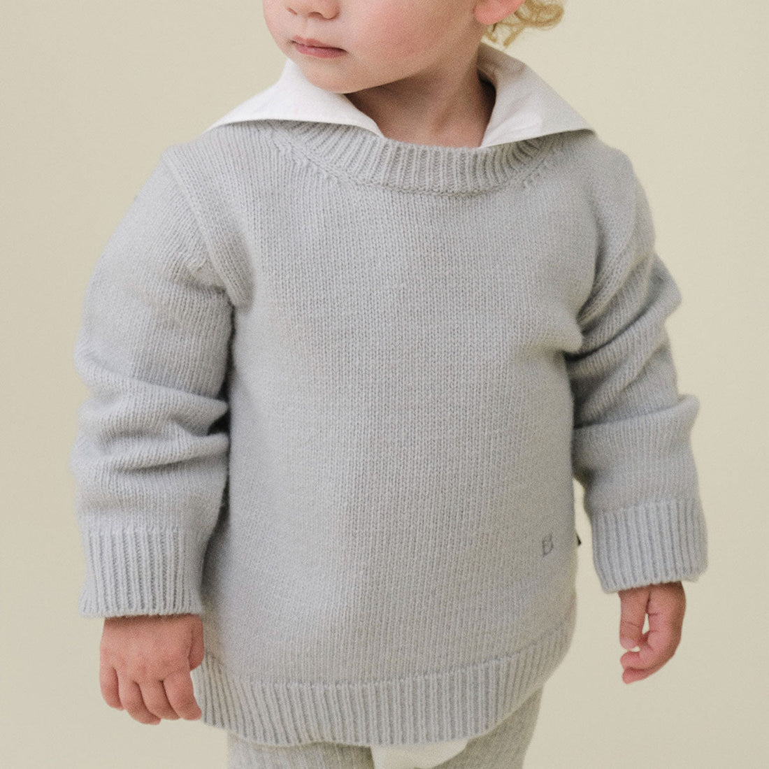 Knit Sweater - Blue