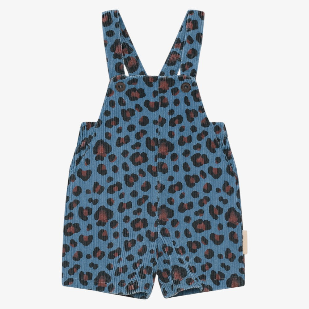 Animal Print Shorts - Blue