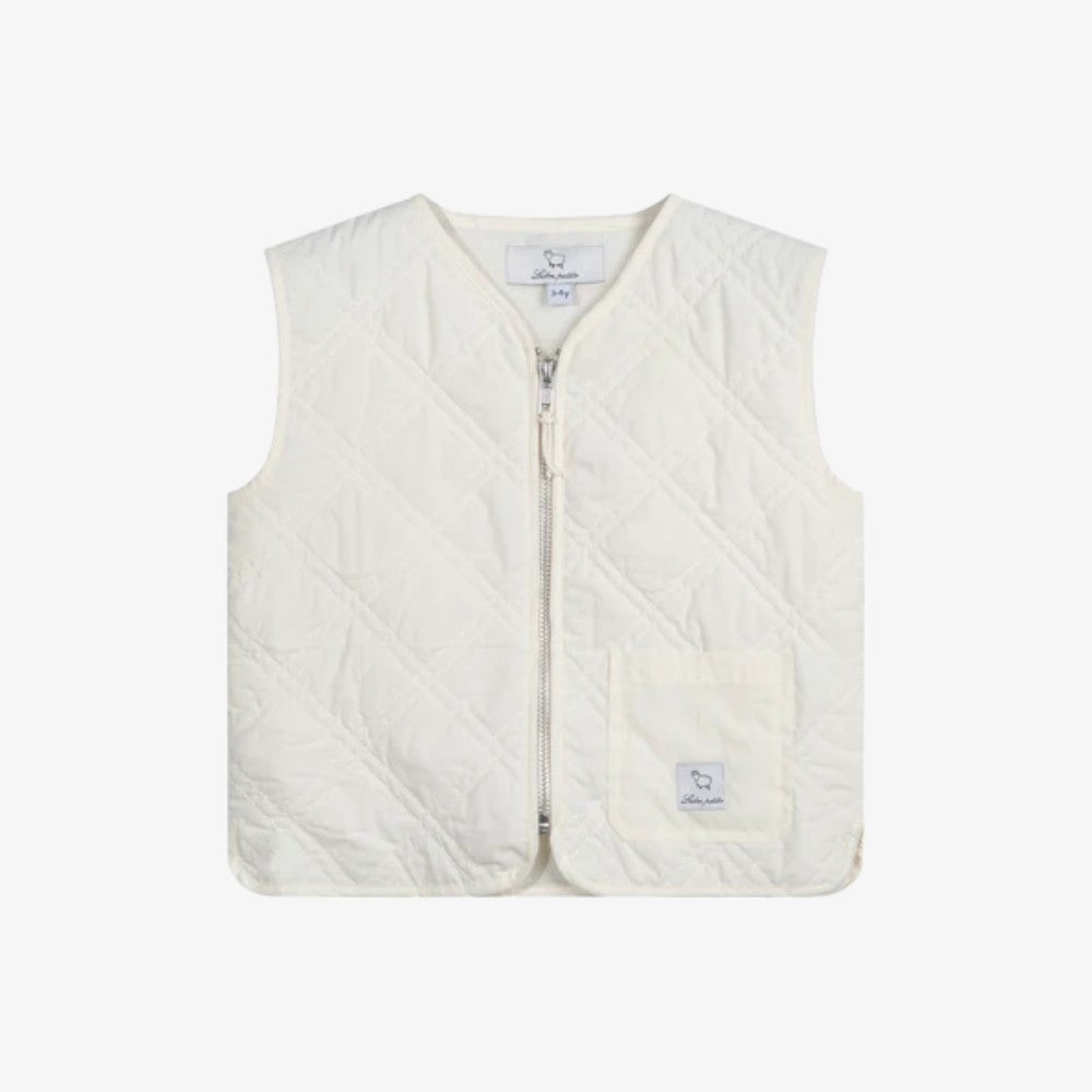 Oliver Vest - Antique White