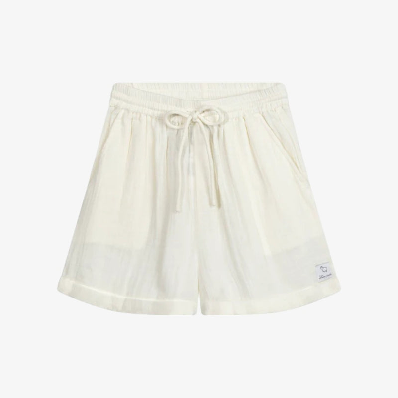 LRDM Yves Top And Shorts - Antique White