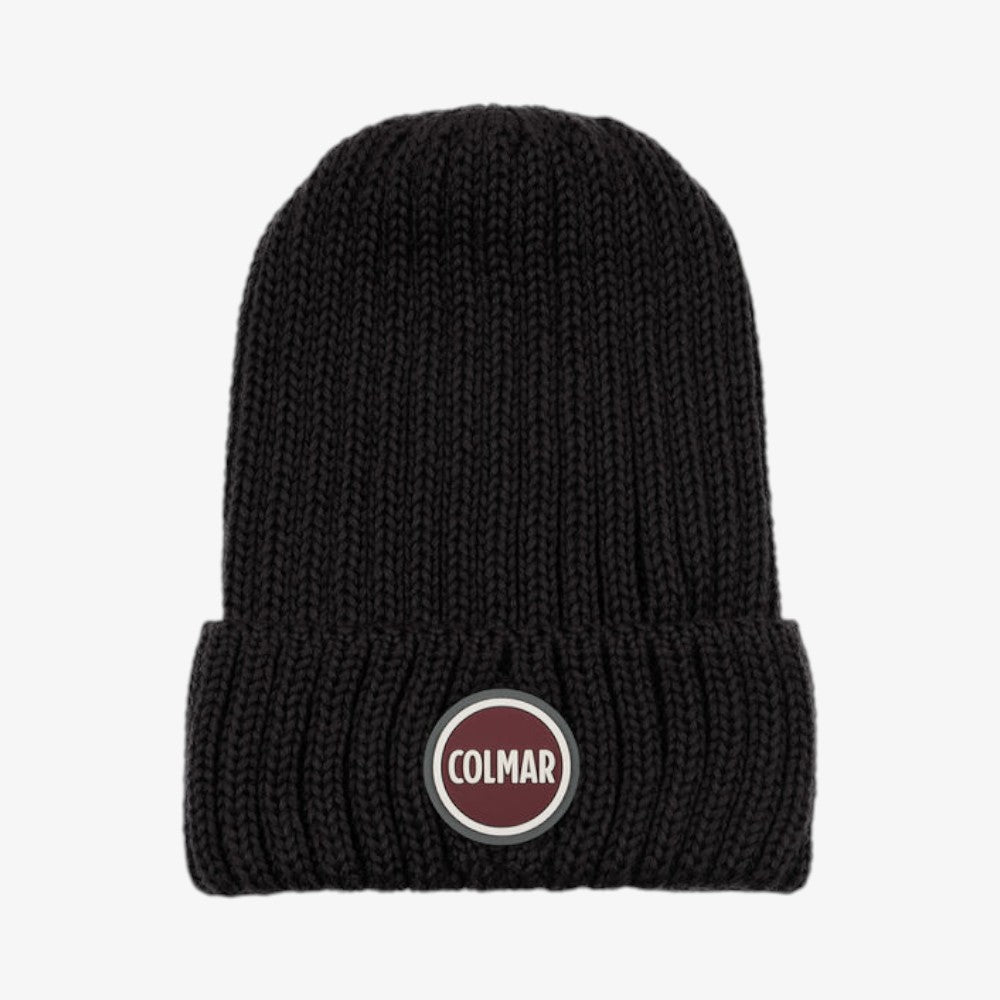 Wool Stitch Hat - Black