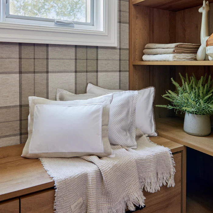 Waffle Muslin Throw - Cream