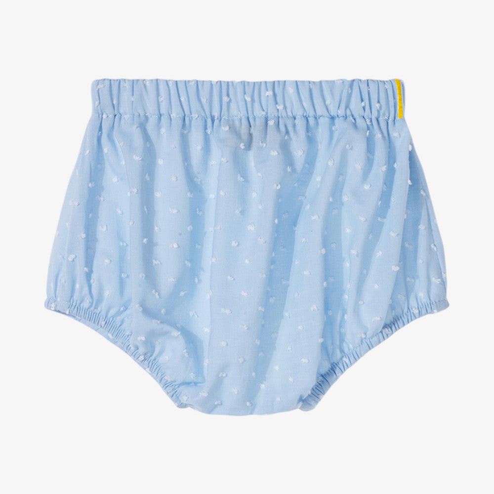 Plumeti Shirt And Bloomer - Sky Blue