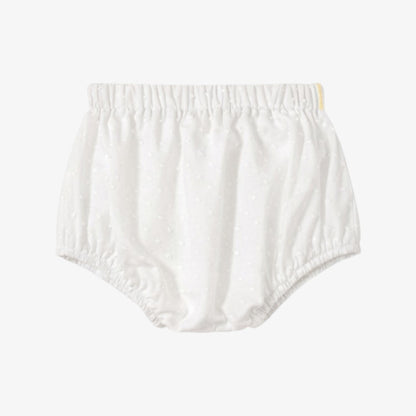 Plumeti Shirt And Bloomer - Off White