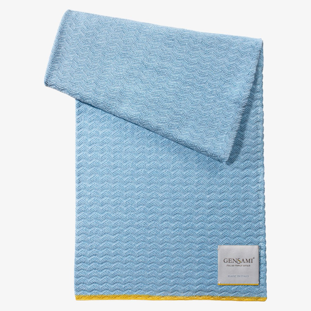 Weave Blanket - Sky Blue