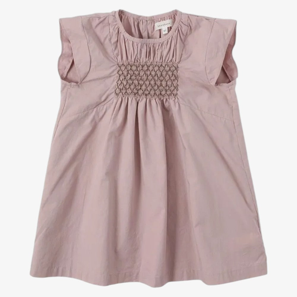 Elin Smocking Dress - Pink