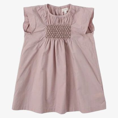 Elin Smocking Dress - Pink