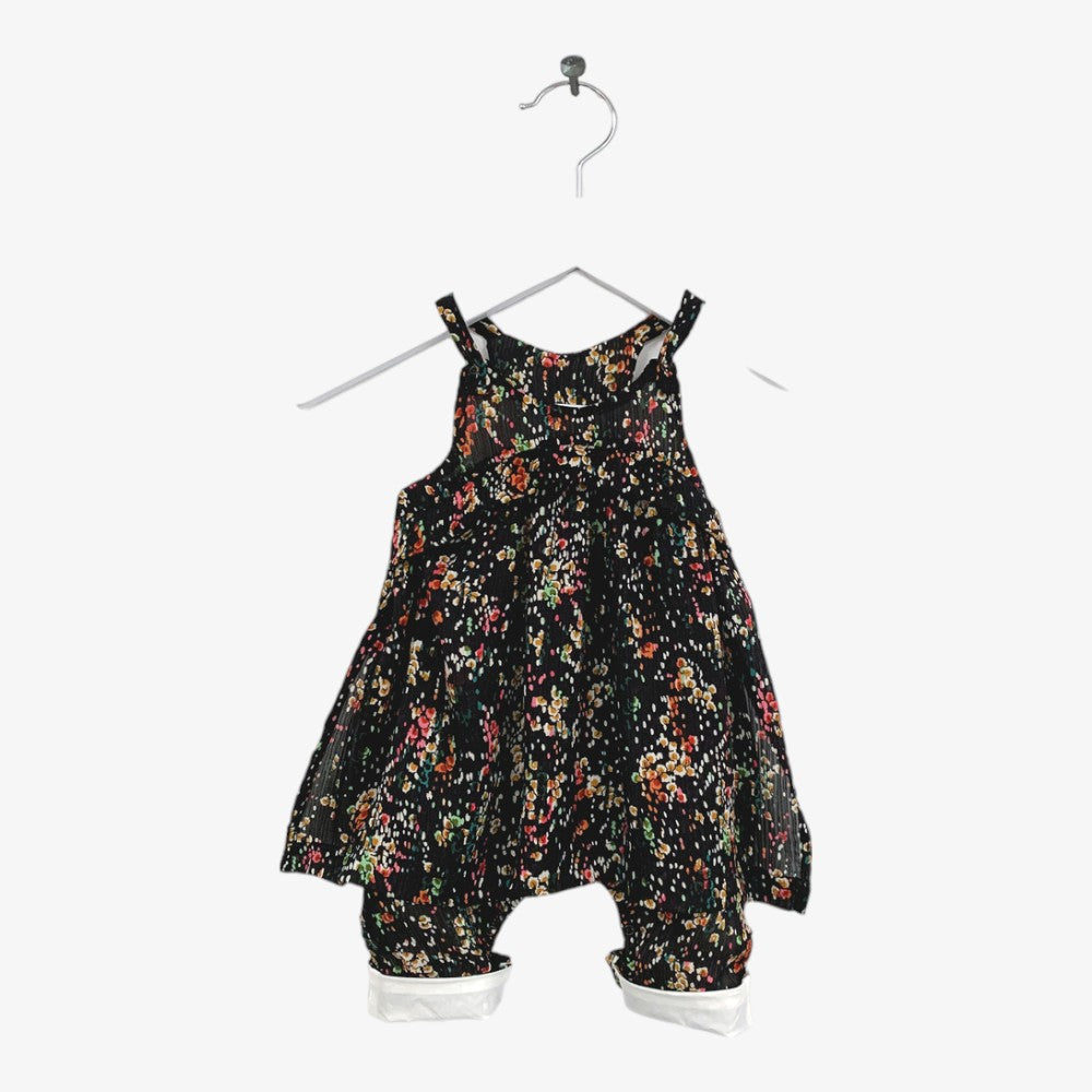 Anja Schwerbrock Overall with Apron - Flowers