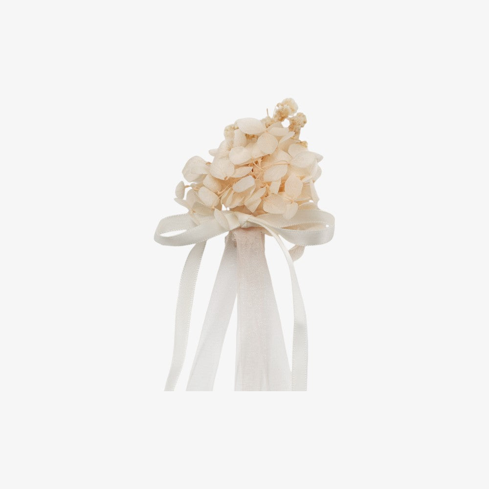 Flower Clip - Ivory