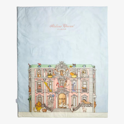 REVERSIBLE QUILT - Mansion/hot Air