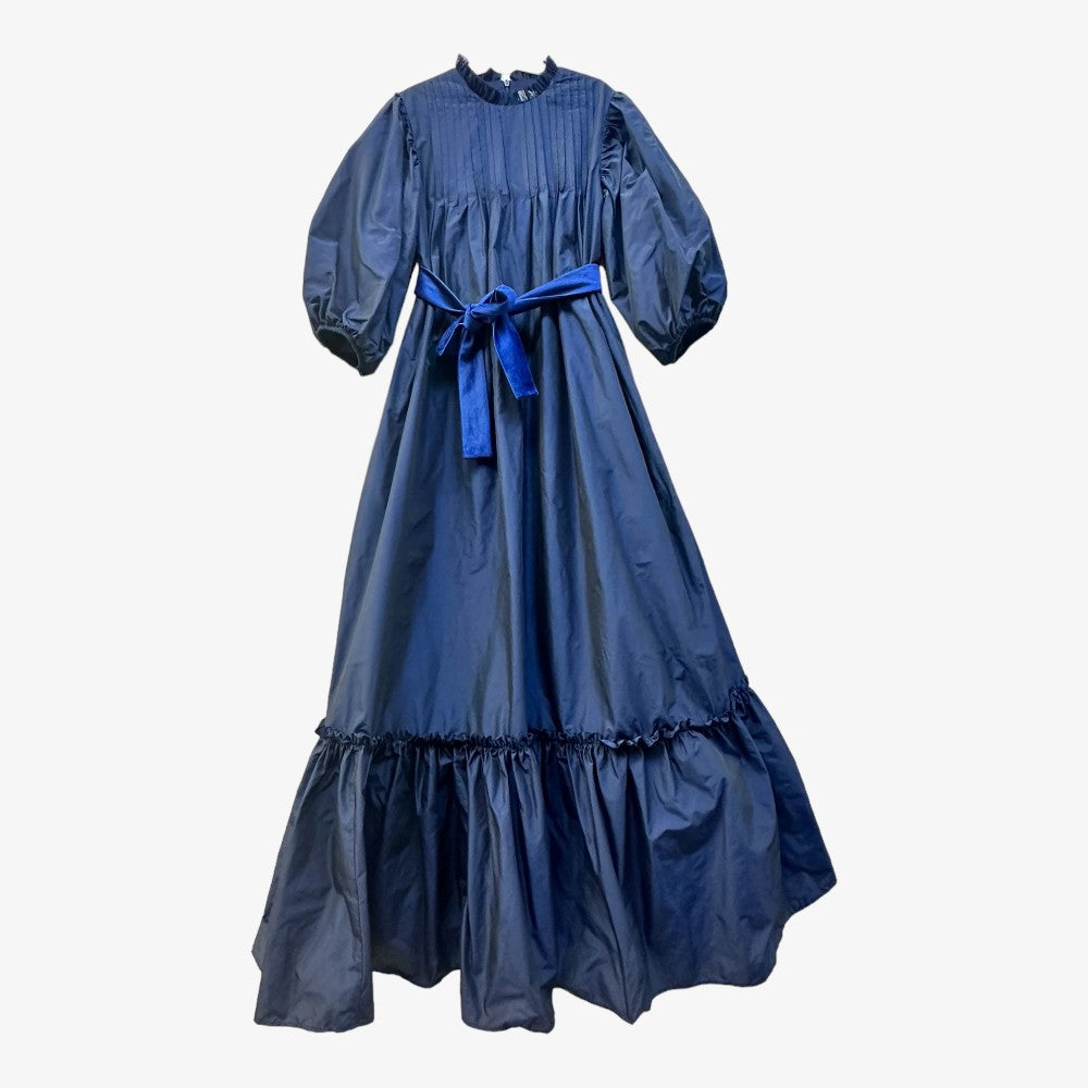 Tafetta Gown - Navy