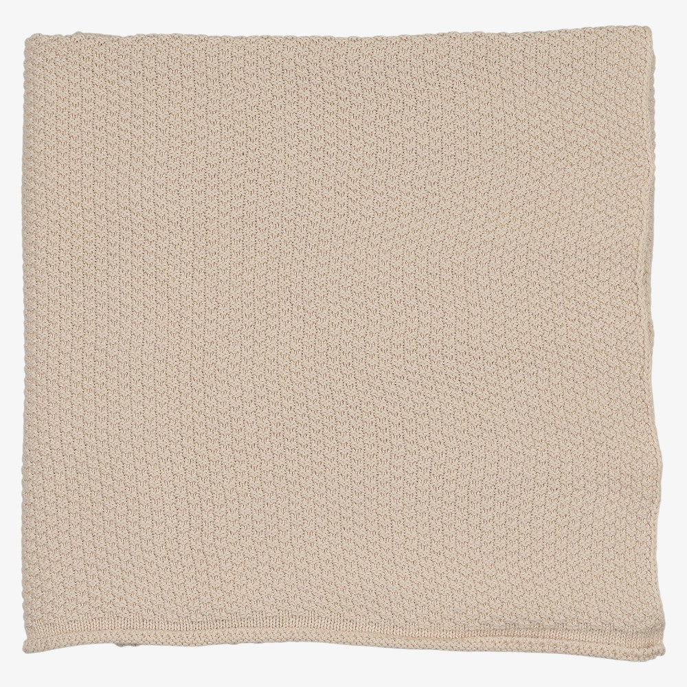 Waffle Knit Blanket - Sand