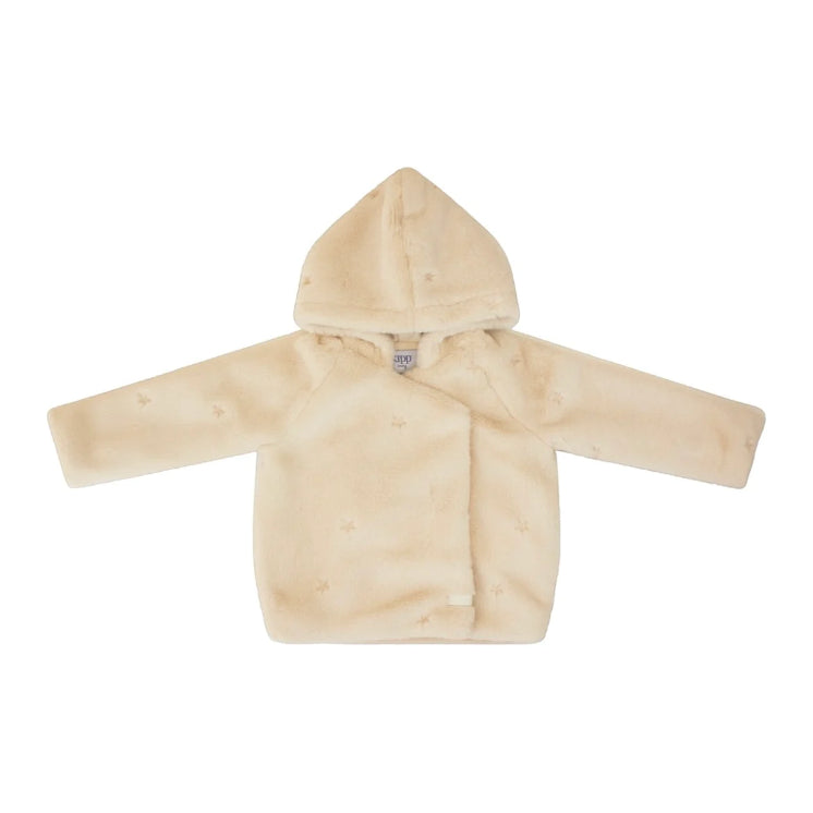 Embroid Star Jacket - Natural